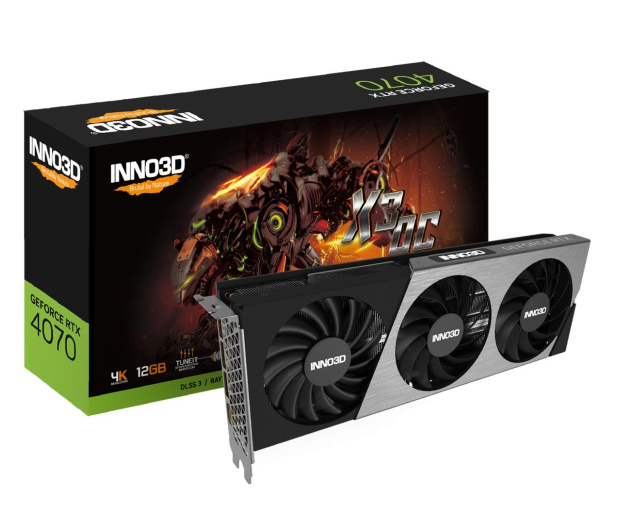 INNO3D GeForce RTX 4070 X3 OC 12GB GDDR6X